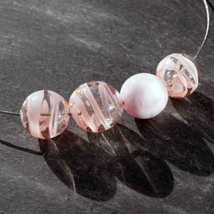 Náhrdelník růžový